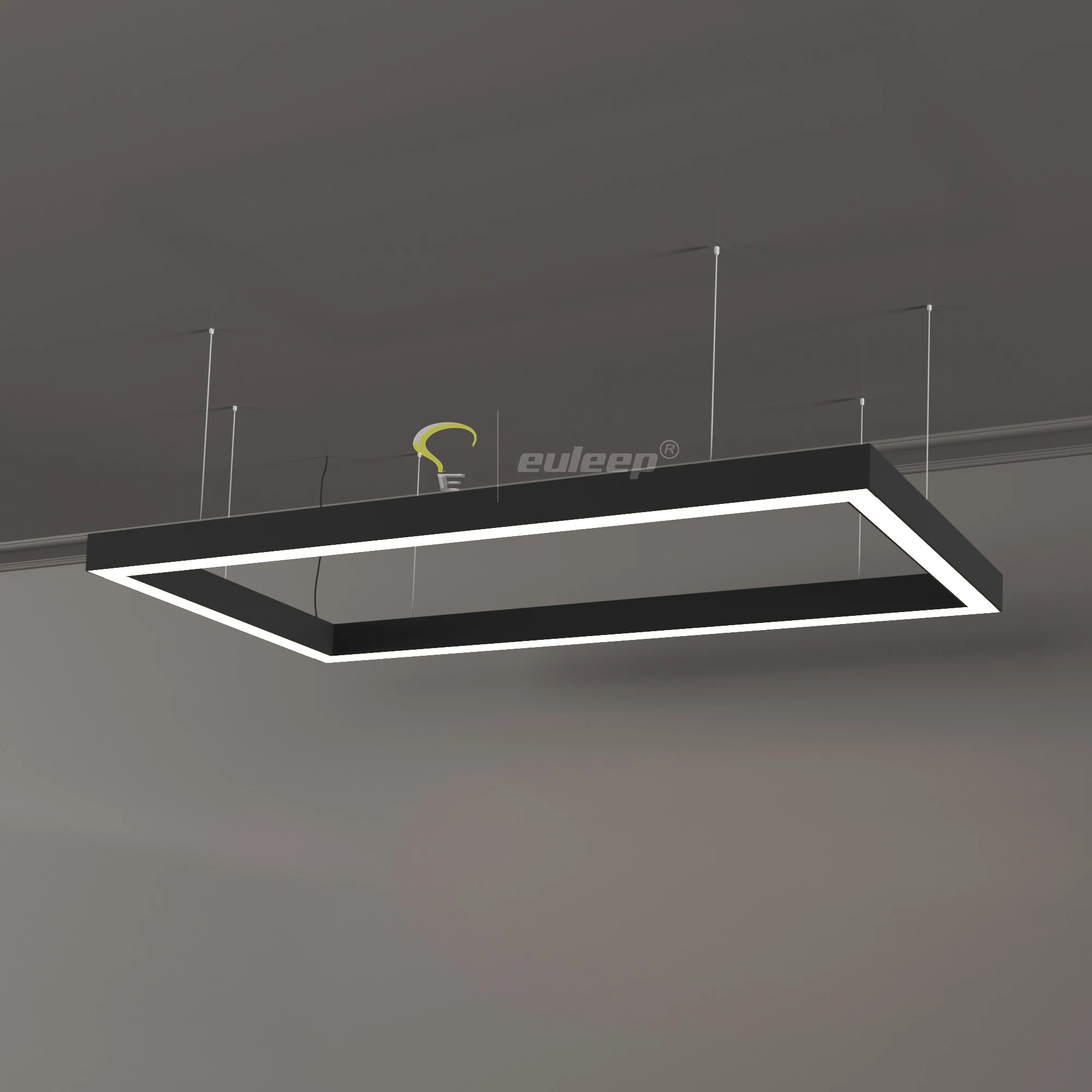 Custom Pool Table Light Rectangle Square Shape Pendant Led Billiard