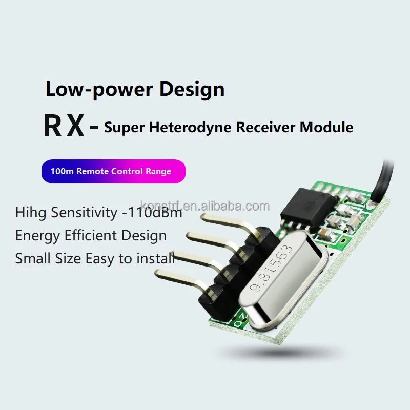 Rf Tf Module Remote Control Switch - Wireless Transmitter TF Module