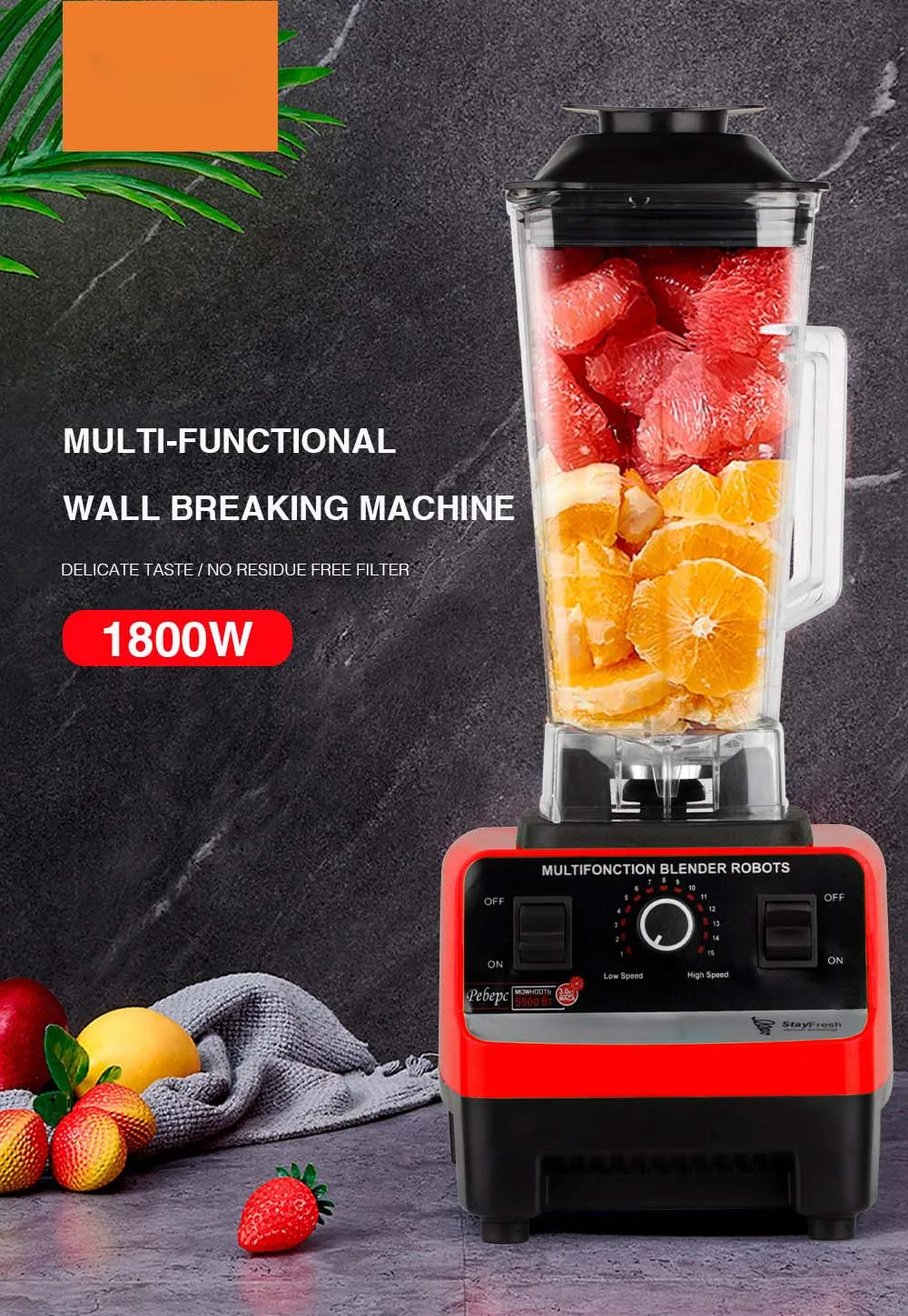 Quality Ice Crush Smoothie Maker Blender Juicers Double Cup Smoothie