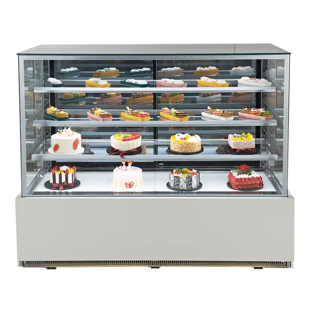Bakery Cake Display showcase Fridge Refrigerated Table Cake Chiller Cabinet Freezer Display Refrigerator Cake Display Case
