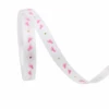Baby Footprint-White-1cm*10yds
