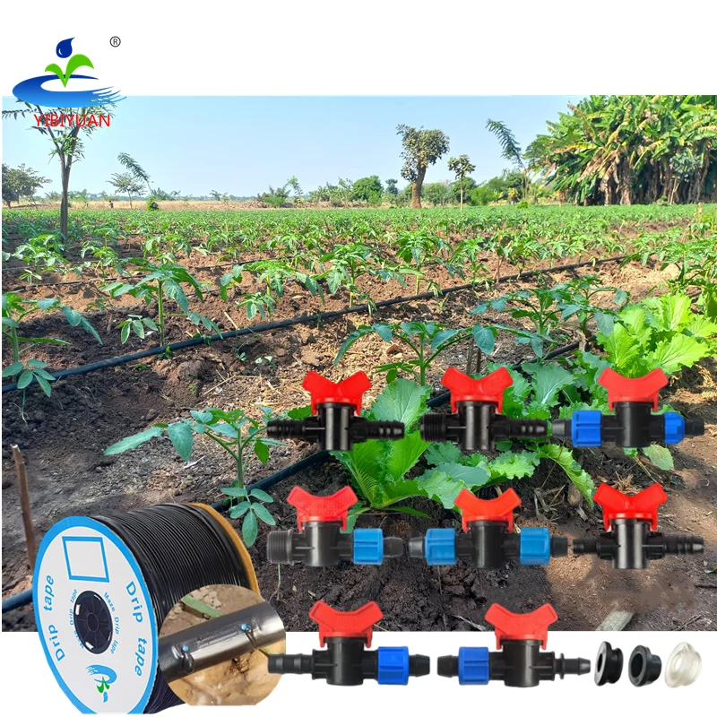 16mm Drip Lines for Irrigation 1 Hectare Goutte a Goutte Agriculture Drip Irrigation System Kit Drip Tape