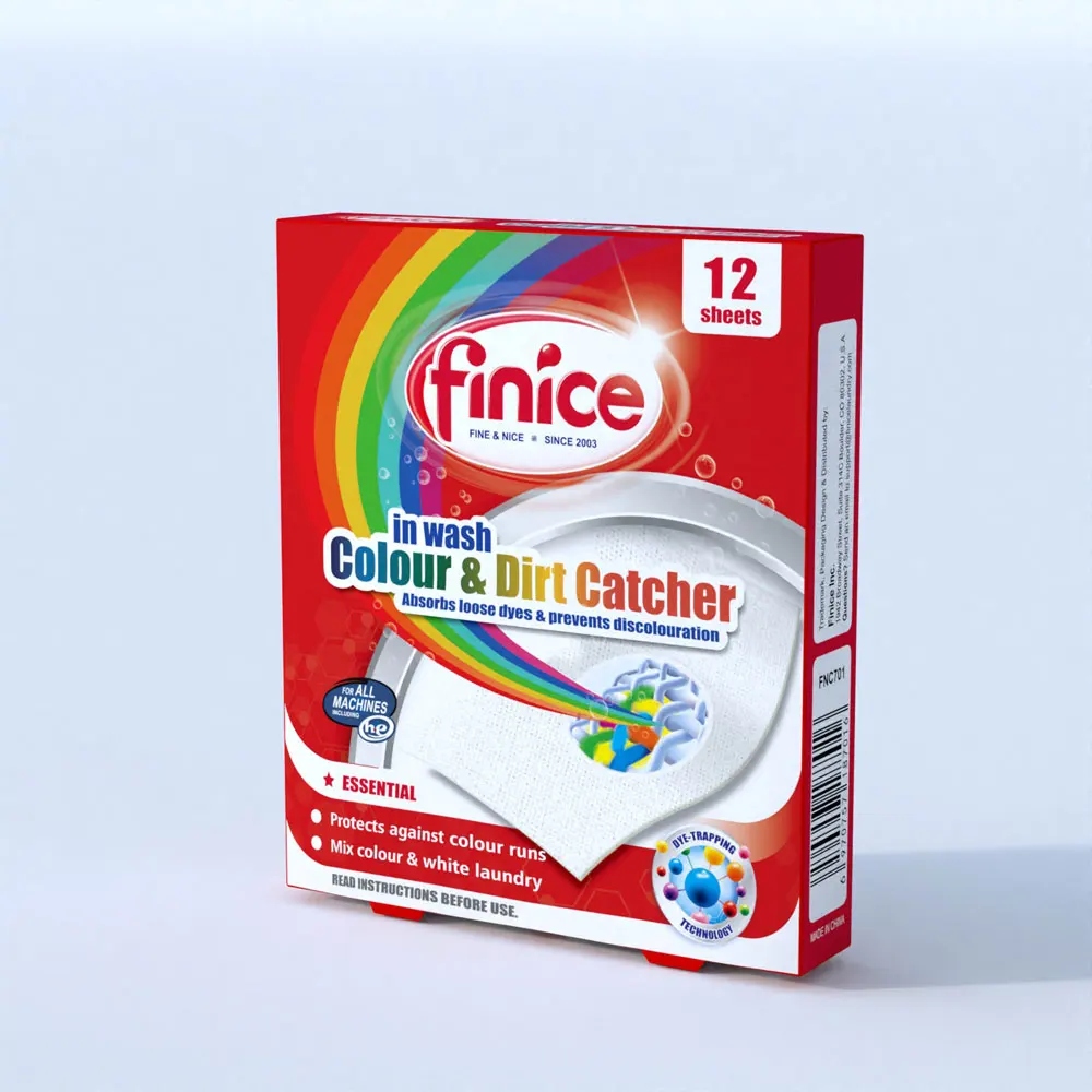 finice color absorber for laundry colour