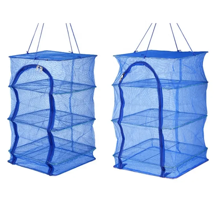 drying fishing nets HOSHIKAGO- 3 TRAY HANGING NET HITACHIYA USA Description This Folding Drying Rack Is Made Of Mesh Fabric And Ductile Metal 3/5 Layers Fish Drying Cast