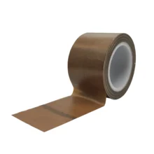 Ean Heat Resistance Self Adhesive Insulation Zone  Coated Fiberglass PVDF Tape 12mm PTFE Thread Seal