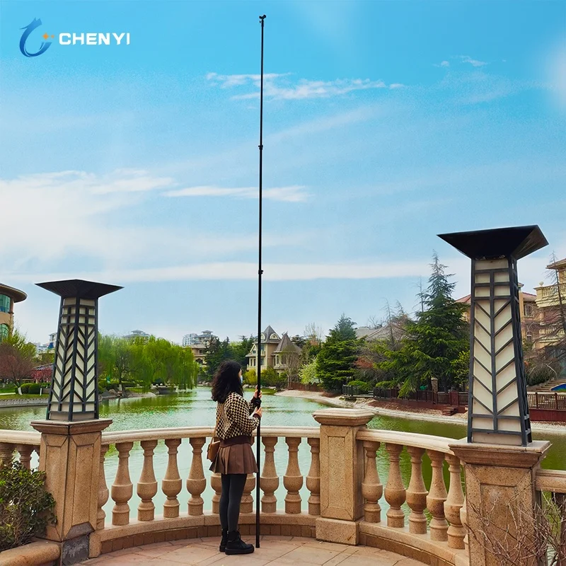 7 Meter 9 Meter 15 Meter Strong and Stable Carbon Fiber  Telescopic Tripod Pole for Camera