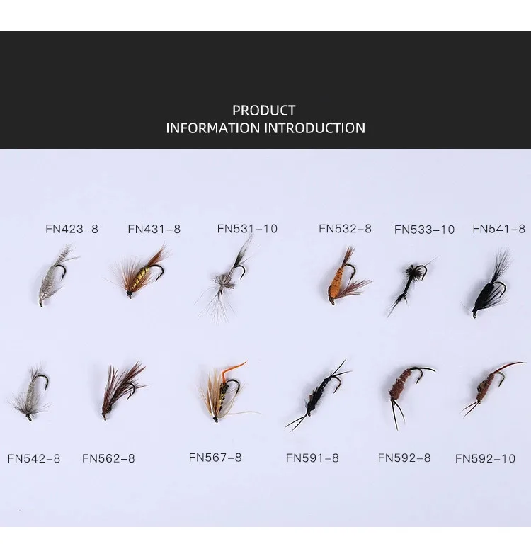 Wholesale Fly Fishing Flies Trout Bass Lures Dry Wet Ant Fly Fishing Lures Buy Flies For Fly