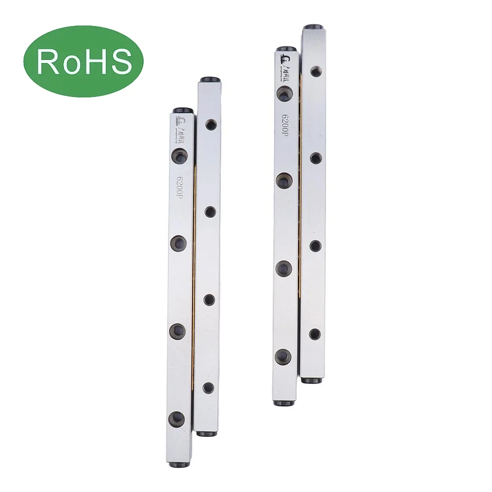 Set of 4 VR9-700-Cross Roller Linear Guides with 2 Ball Supports Essential for Engines and Bearing Core Components