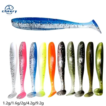 High Quality Fishing 2.5" 3.5" Swim Bait Lure Soft Plastics 5/7/9/12cm Saltwater Paddle Tail Swimbait Lure – Soft Lure – view 2