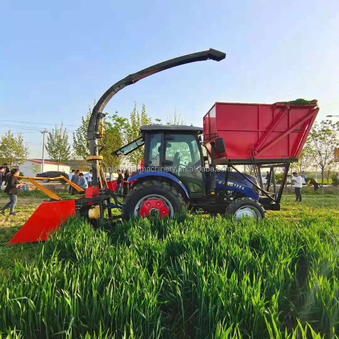 2025 New Design Single Row Corn Silage Forage Harvester Tractor Mounted Silage Harvester for Agriculture