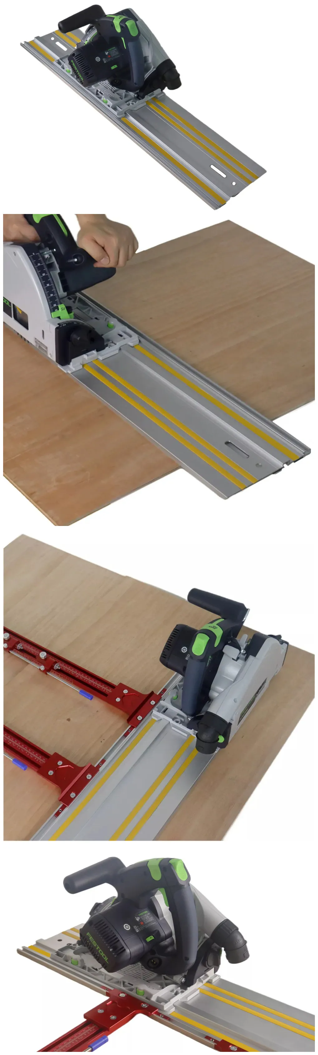 Track Saw Guide Rail Aluminum Extruded Guided Rails For Circular Saw