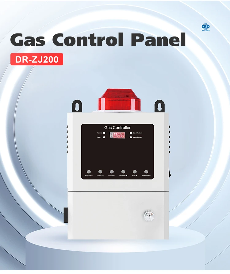 RTTPP H2 Hydrogen Gas Leak Detector - Industrial Alarm