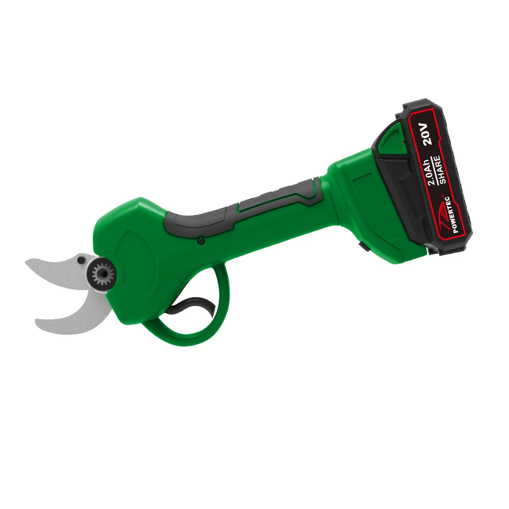 Powertec Professional Cordless Electric Pruner Scissors Garden Tree