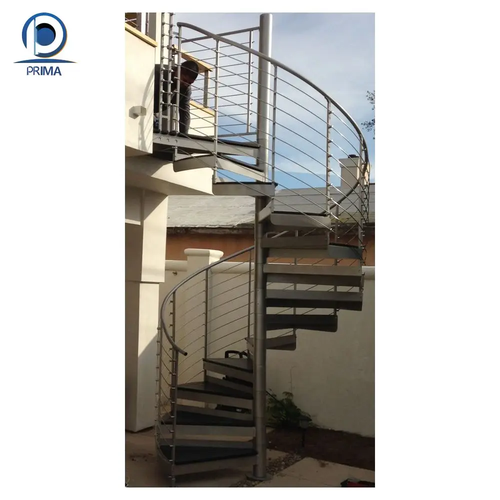 Лидер продаж классический дизайн высокое качество б/у винтовая лестница