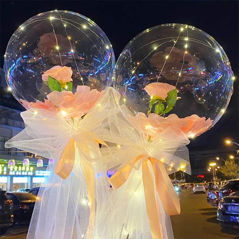 100 Luci LED Per Palloncini - Mini Lampade Bianco Freddo Per Feste, Matrimoni, Compleanni, Natale - Foto 5