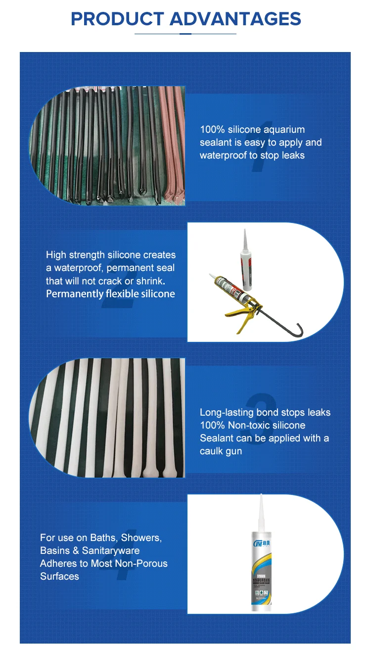 Sikaflex Aquarium Rtv Silicone Adhesive Glue High Temperature Dowsil
