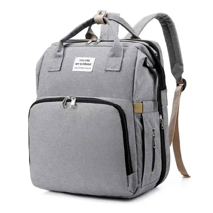 Hot Selling New Portable Foldable Baby Crib Mummy Bag Lightweight Multi-functional for Outdoor Leisure Shoulders Backpack
