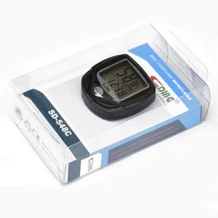 Wireless Bicycle Speedometer and Odometer Wireless Waterproof Cycle Bicycle Computer with LED Display