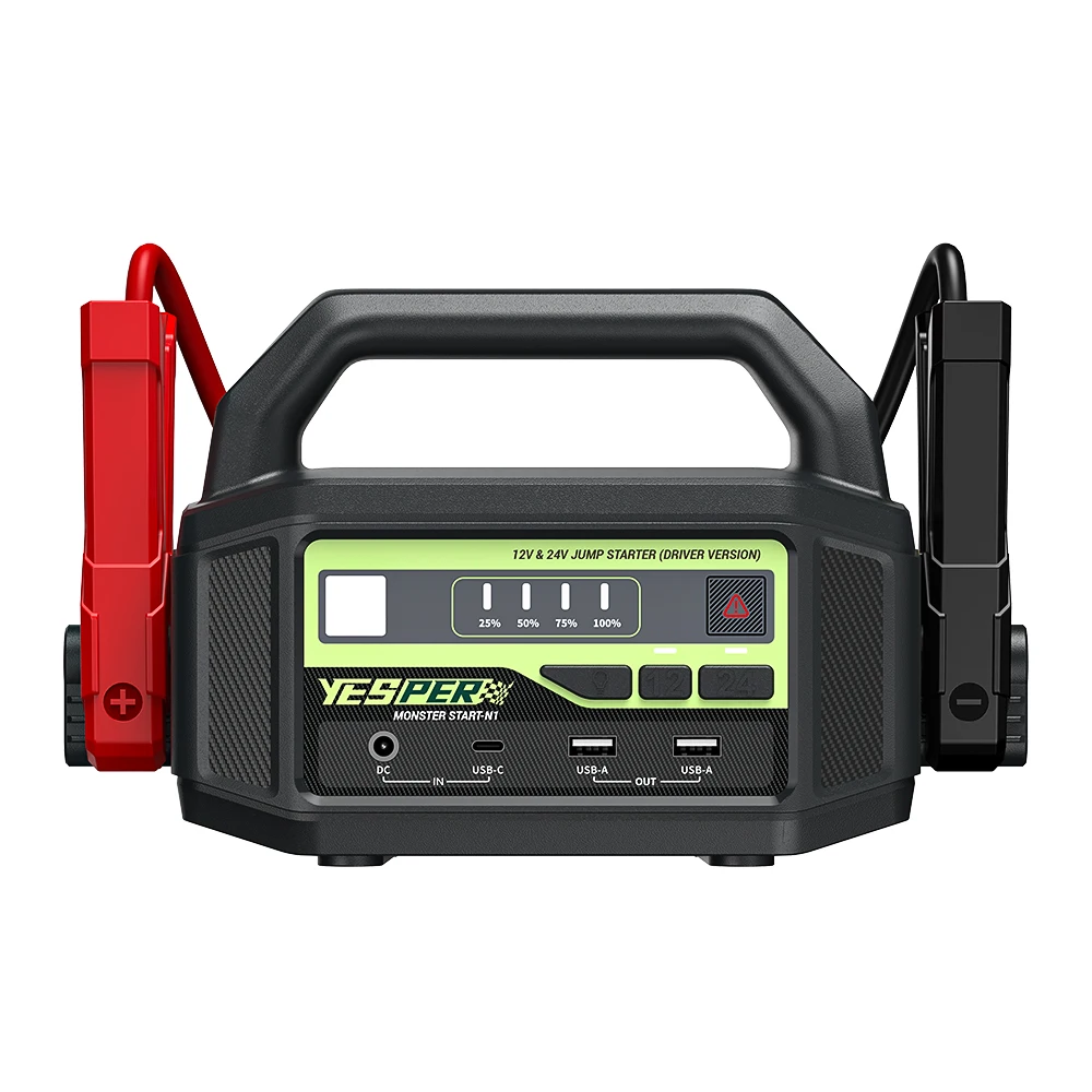 Yesper Monster N1 36400mAh Lithium Ion Jump Starter for 12V/24V