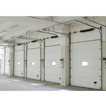 High Speed industrial Garage Door exterior doors automatic sliding door system Manufacturer Custom color