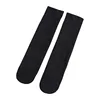 solid black socks