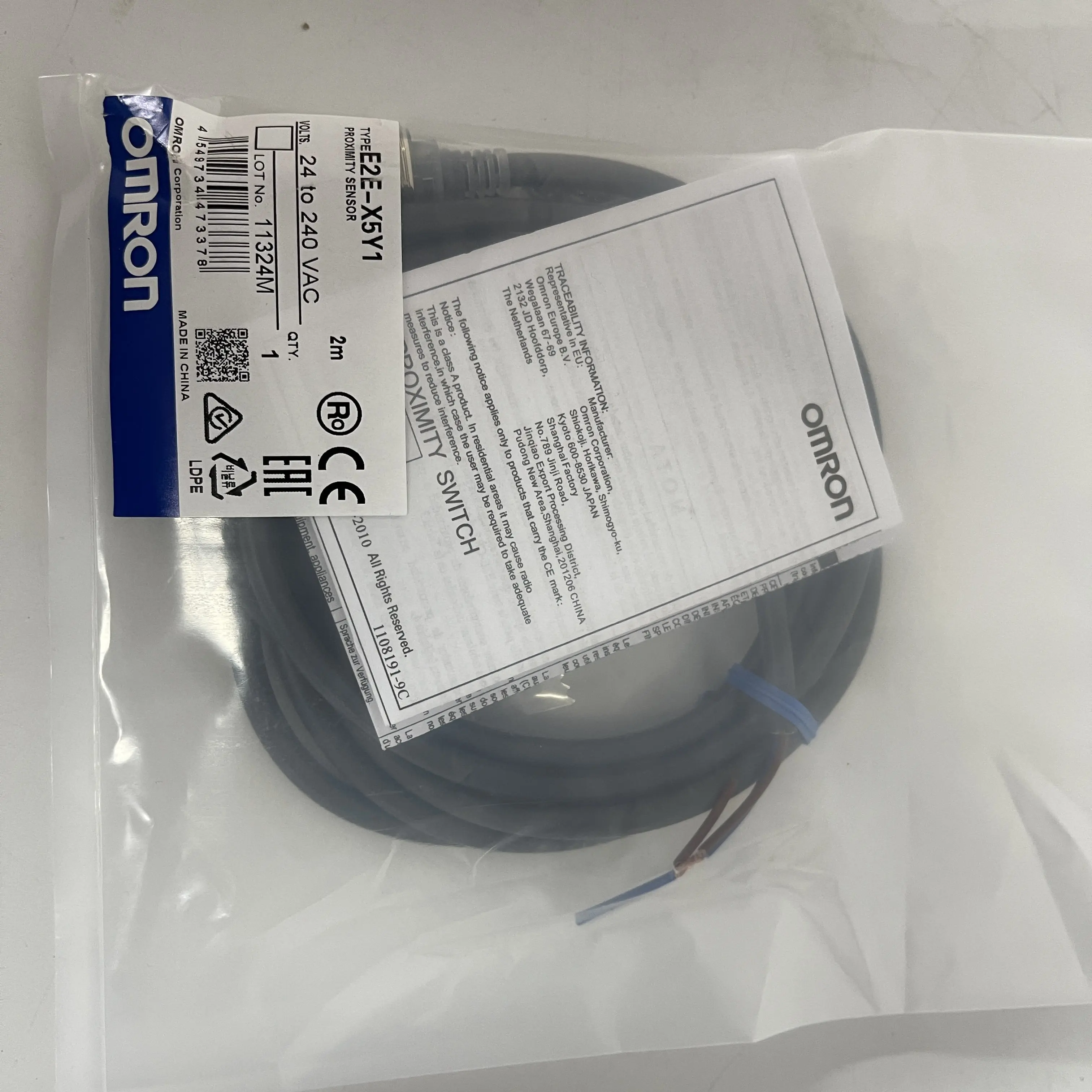Omron Proximity Sensor E2E-X5Y1