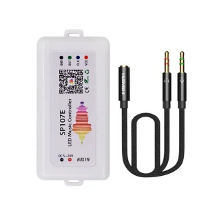 SP107 LED Controller WS2812B WS2811 RGB Pixel Led Strip Wifi Music LED Strip Controller SP107