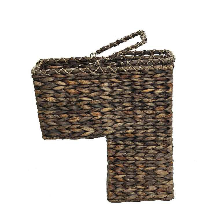 Wholesale Handmade Woven Water Hyacinth Stair Step Storage Basket Buy