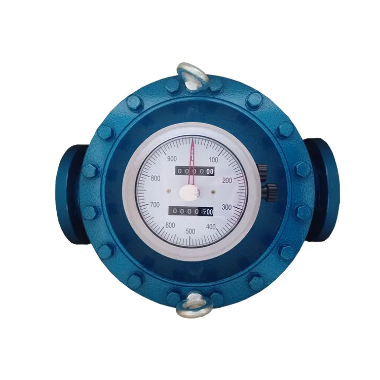 Mechanical Counter Flow Meter Oil Measure Oval Gear Flowmeter