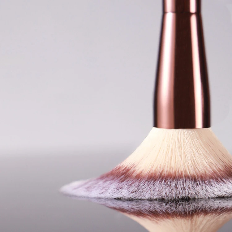 Hg Veil Large Double Head Powder Highlight Brush Hourglass Series Vegan Luxury Professional
