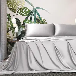 Wholesale Soft Breathable Cooling Bamboo Duvet Cover Sets 100% Natural Bamboo Fiber Bedding Sheet Set
