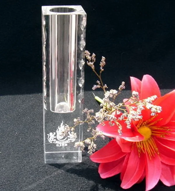 Small Crystal Vase for Table Centerpieces Home Decoration Luxury Wedding Centerpiece For Flowers gift