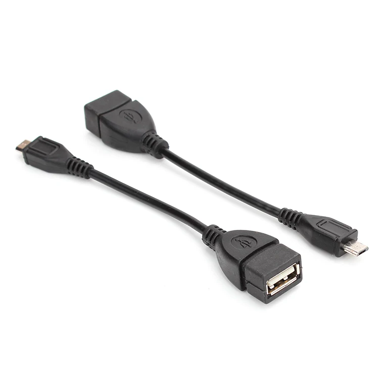 Factory Price Usb Otg Cable Female USB OTG to Male Cables or V8 Android  Micro USB Data Cabls