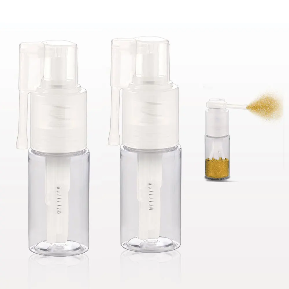 30ml 35ml 50ml 60ml 80m 120ml Empet Hair Dry Shampoo Bottle Pet Glitter Powder Spray Bottle Dispenser With Customized logo