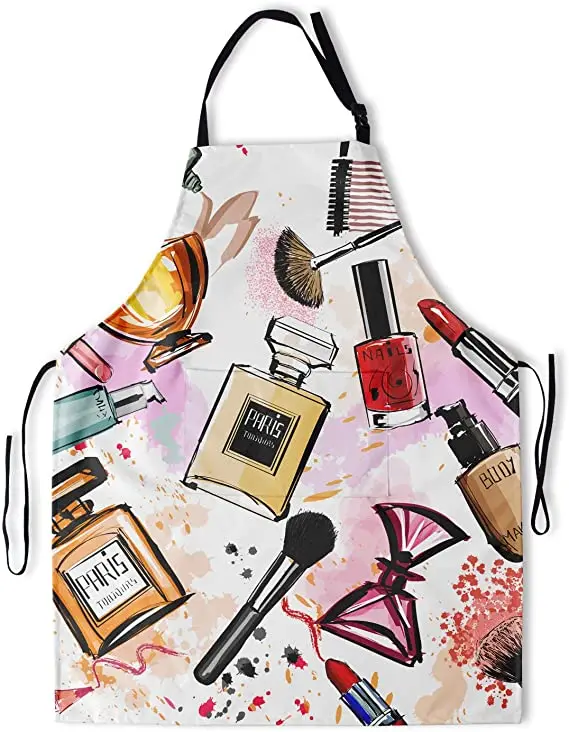 Customize Women Plain Makeup Artist Beauty Lash We Love Nail Tech Apron