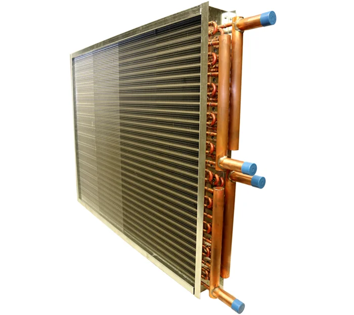 Fin Coil Heat Exchanger Gold Fin Epoxy Coating Condenser Coil Heat