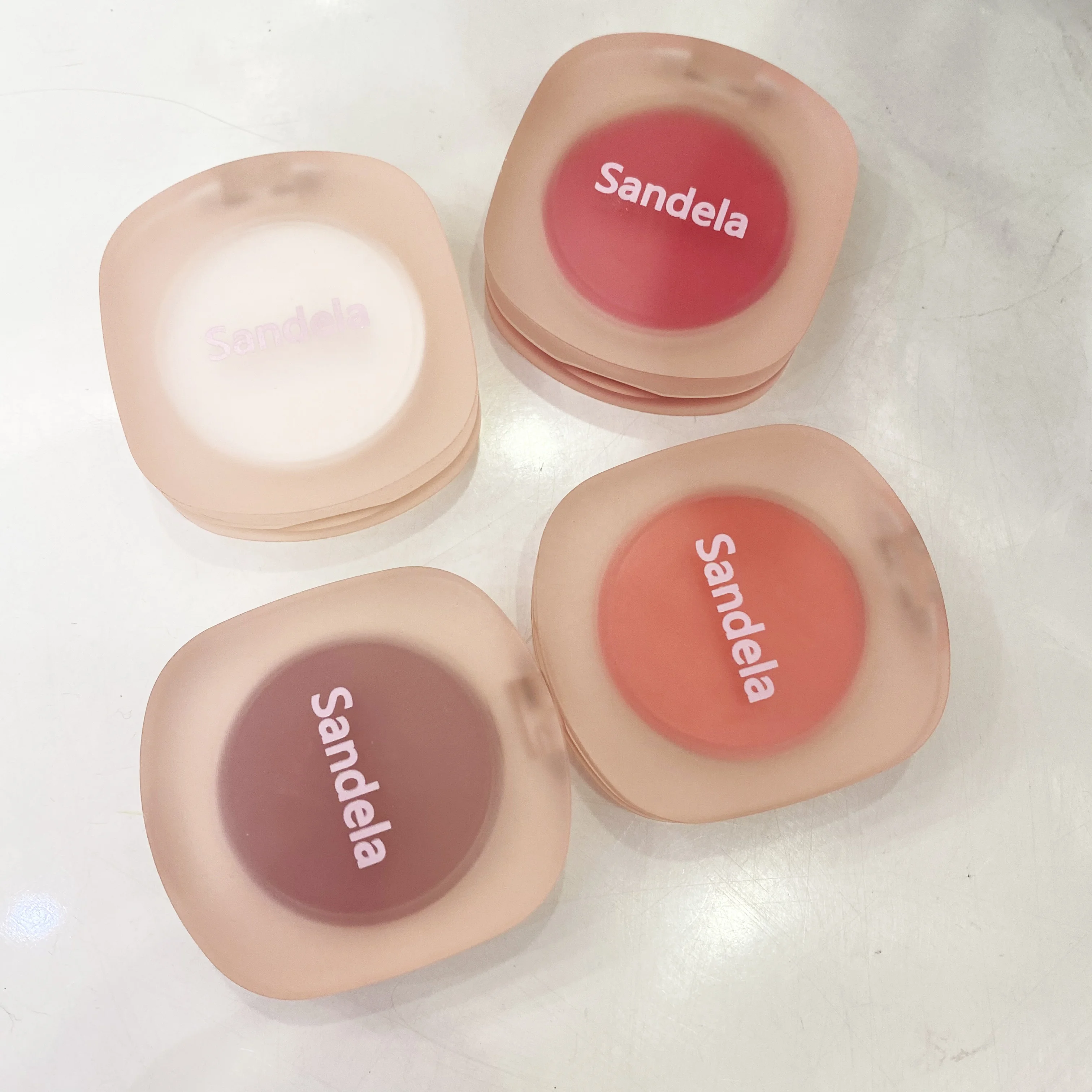 Фирменная торговая марка низкий минимальный заказ дизайн собственного логотипа кремовые гелевые румяна OEM Румяна для