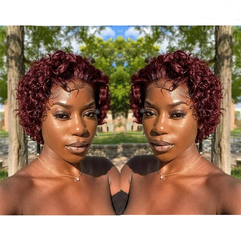 Outre Pixie Mohawk Wig - 100% Human Hair Premium Duby Wig With Tags - Straight Texture Classic Cap Construction Human Hair Wig - Foto 7