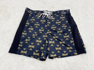 MLY 2026 Summer Mens Swim Shorts Quick Dry Custom Logo Beach Surf Board Shorts Hot Wholesale with Striped and Leopard Patterns