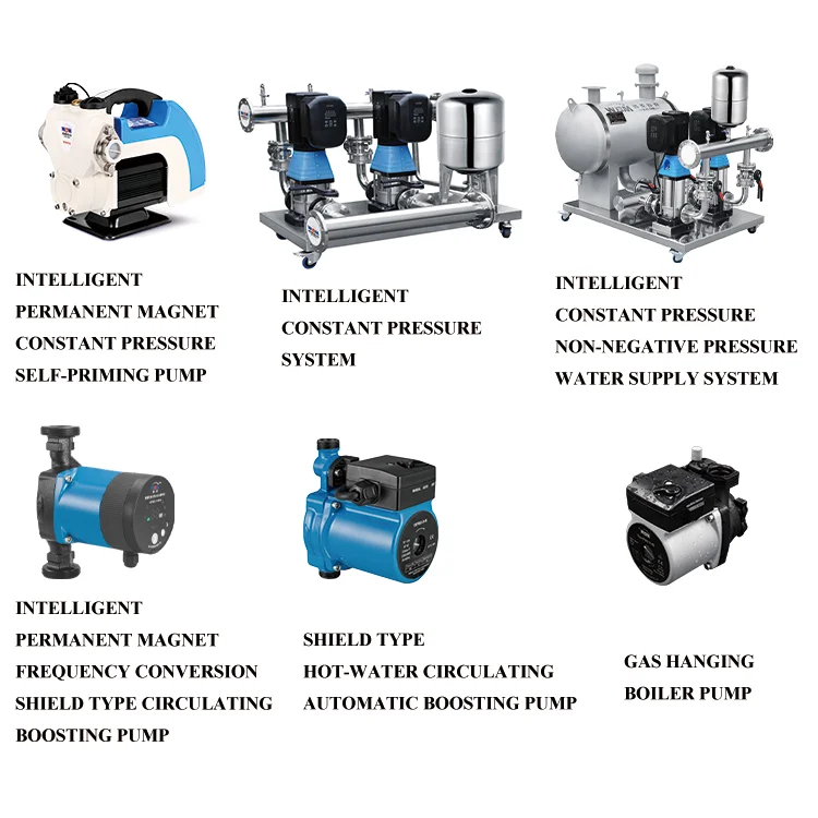Wddm Low Noise 320w Mini Hot And Cold Water Circulation Pumps For Havc