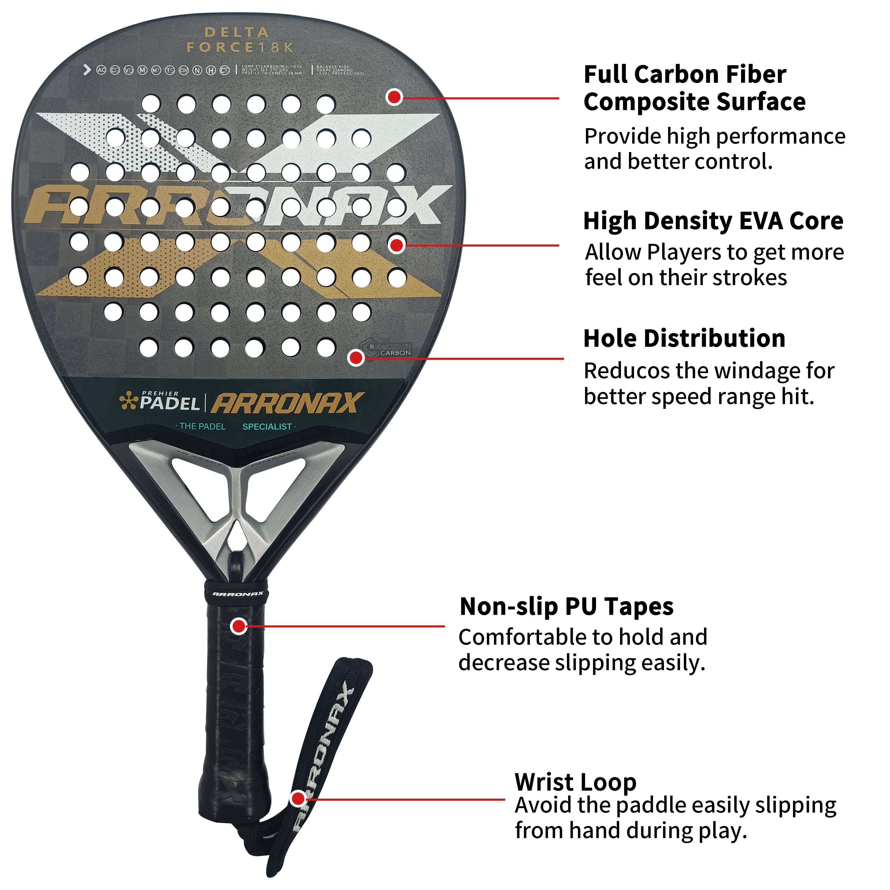 Горячая Распродажа модель Vairo 9 1 прочная PA11 защитная рама ракетка для