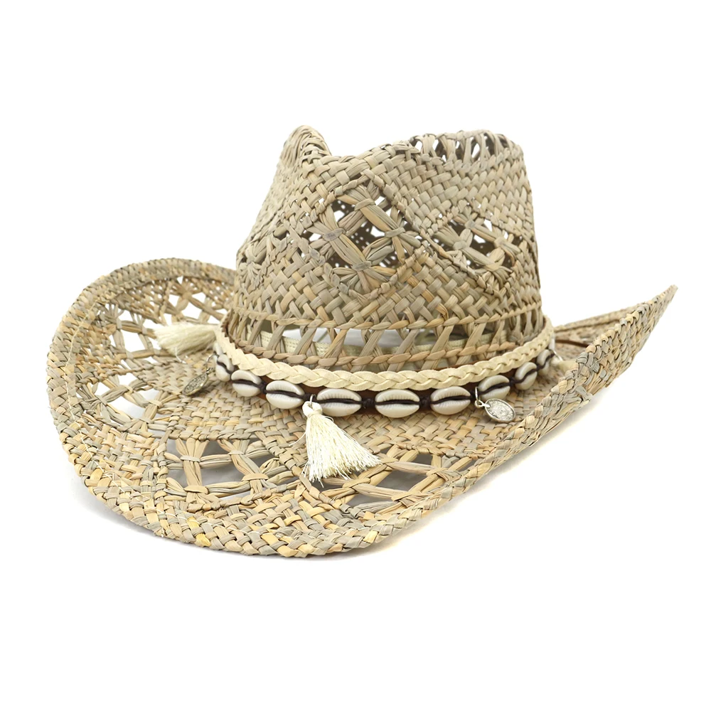 cowboy straw fishing hat