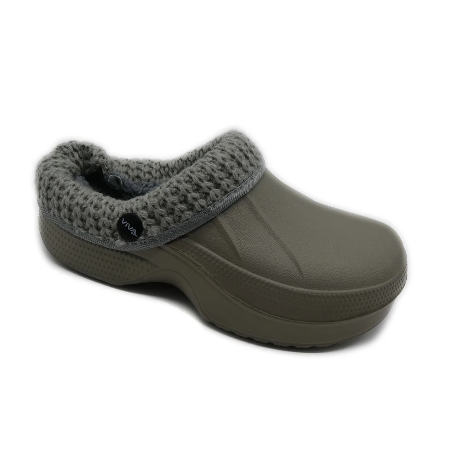 Hot Sale Indoor EVA Sandals Unisex Winter slippers Warm Rubber Woman's Clogs