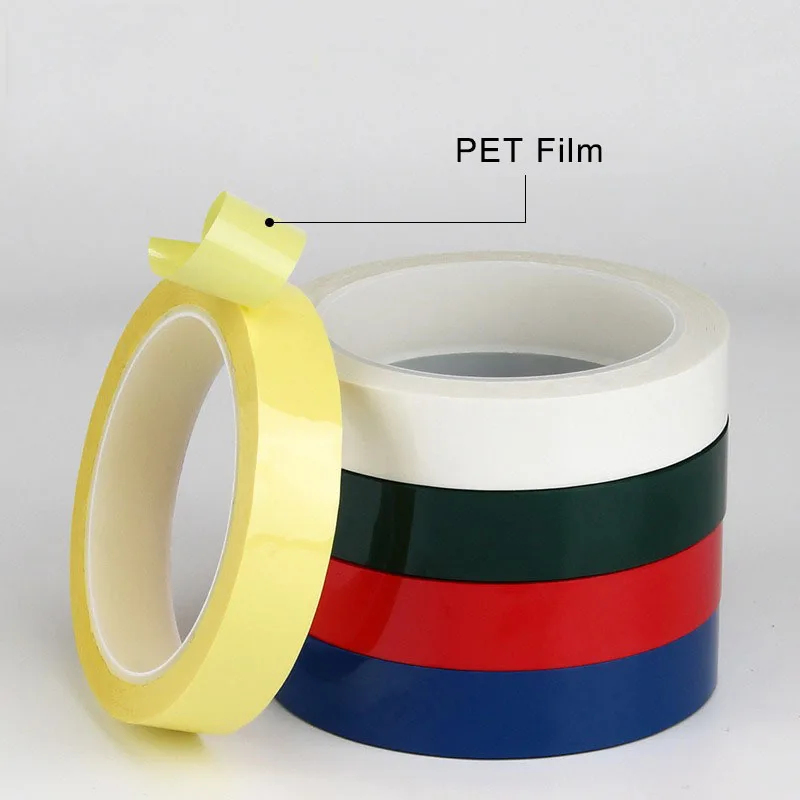 Acrylic Gule Multiple Color Solar Powered Heat Tape Aluminum Auto Masking Mylar Polyester Film Tape for Transformer