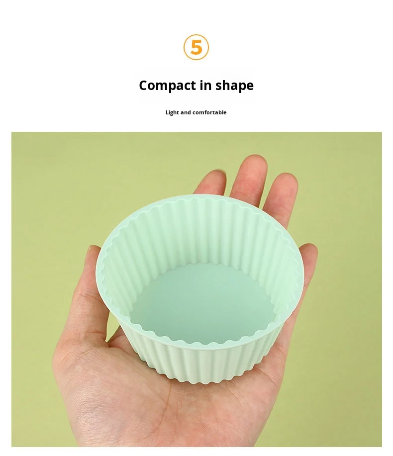 New Silicone Cake Mold Air Fryer Bowl Reusable Non-Toxic Non-Stick Oven Baking Mold for Cake Pudding supplier