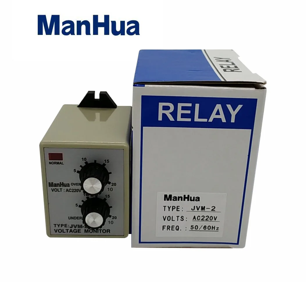 Ac220v/60hz Three Phase Jvm2 Phase Monitoring Relay Voltage Monitor