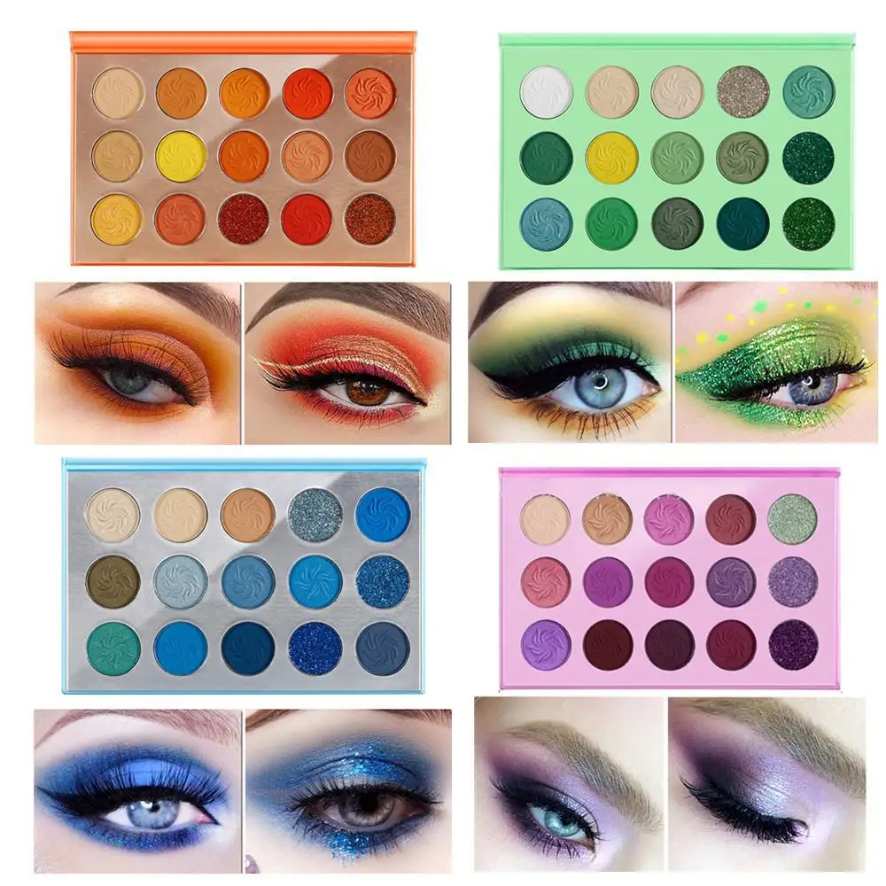 Customize Eyeshadow Palette Private Label Custom Logo Pallets With No ...