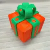 Caja de regalo molesta 8cm-naranja verde
