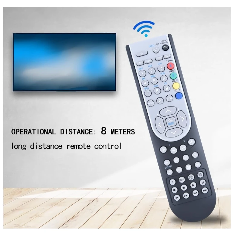 New RC1900 RC-1900 Replaced Remote Control Compatible with Oki TV 16 19 22 24 26 32 37 40 46 V19 L C19 22