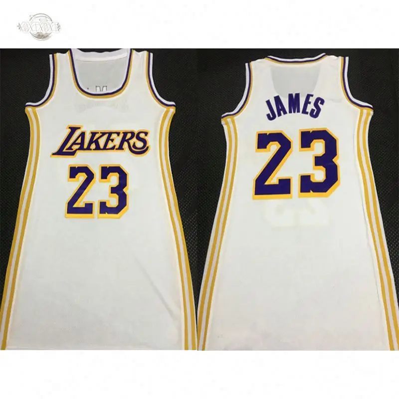 Dresses, Copy Lakers Jersey Dress New Ready To Ship